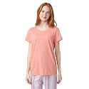 HUE Women's Summer Vacation Pajama Separates, Soft, Whimsical Print Pjs with Tropical Beach Themes, Flip Flops, Cocktails