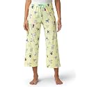 HUE Women's Summer Vacation Pajama Separates, Soft, Whimsical Print Pjs with Tropical Beach Themes, Flip Flops, Cocktails