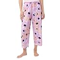 HUE Women's Summer Vacation Pajama Separates, Soft, Whimsical Print Pjs with Tropical Beach Themes, Flip Flops, Cocktails