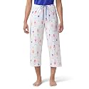 HUE Women's Summer Vacation Pajama Separates, Soft, Whimsical Print Pjs with Tropical Beach Themes, Flip Flops, Cocktails