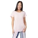 HUE Women's Summer Vacation Pajama Separates, Soft, Whimsical Print Pjs with Tropical Beach Themes, Flip Flops, Cocktails