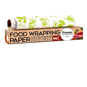food wrapping paper 100 metre roll microwave safe grease proof organic cellulose_d4