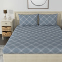 Huesland Cotton Double Flat 210 TC Geometric