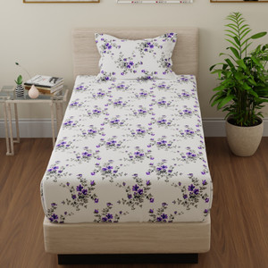 Huesland Cotton Single Flat 144 TC Floral