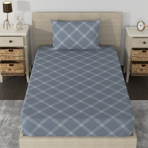 Huesland Cotton Single Flat 210 TC Geometric
