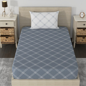 Huesland Cotton Single Flat 210 TC Geometric