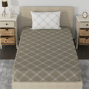 Huesland Cotton Single Flat 210 TC Geometric