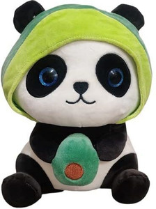 hug n feel lovable cute giant life size teddy bear 30cm soft toy avocado panda  - 30 cm
