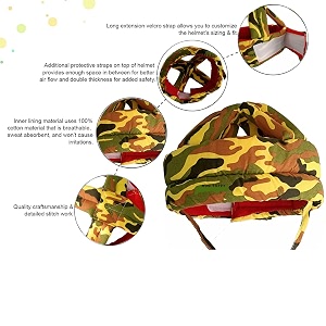 home product image hug puppy baby infant toddler helmet no bump safety head cushion bumper bonnet adjustable protective cap child safety headguard hat safety helmet for kid military