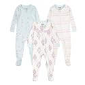 HUGGIES Baby 3-pack Footed Coverall Pajamas