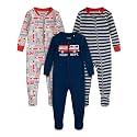 HUGGIES Baby 3-pack Footed Coverall Pajamas