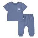 HUGGIES Baby One Pocket T-shirt and Pants 2-piece Outfit Set