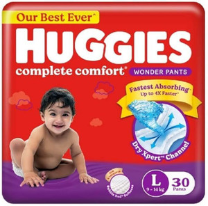 Huggies Complete Comfort Wonder Pant Baby Diaper