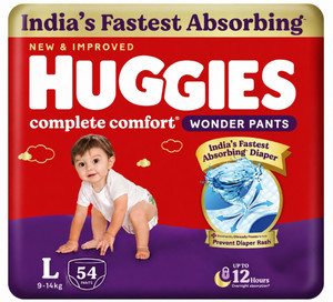 Huggies Complete Comfort Wonder Pants Baby Diapers