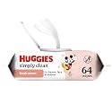 Huggies Simply Clean Baby Wipes, Fresh Scent, 1 Pack, 64 Wipes