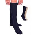 Hugh Ugoli Women Cotton Knee High Socks, 4 Pairs, Long Dress School Uniform