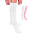 Hugh Ugoli Women Cotton Knee High Socks, 4 Pairs, Long Dress School Uniform