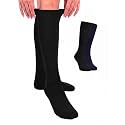 Hugh Ugoli Women Cotton Knee High Socks, 4 Pairs, Long Dress School Uniform
