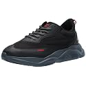 Hugo Men's Running Style Sneakers with Thick Rubber Sole