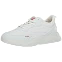 Hugo Men's Running Style Sneakers with Thick Rubber Sole