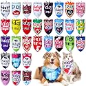 Huhumy 30 Pcs Adopt Me Dog Bandanas Bulk Pet Adopt Me Bandanas for Dogs