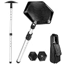Golf Travel Bag Support Pole,Aluminium Alloy Club Bag Support System,Professional Golf Stand Rod,Height Adjustable&Rubber Top Cover Sturdy Golf Protection Accessory with Anti-Impact