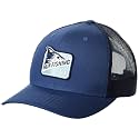 HUK Men's Mesh Trucker Snapback Hat | Anti-Glare Fishing Hat