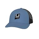 HUK Men's Mesh Trucker Snapback Hat | Anti-Glare Fishing Hat