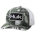HUK Men's Mesh Trucker Snapback Hat | Anti-Glare Fishing Hat