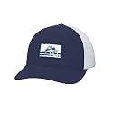 HUK Men's Mesh Trucker Snapback Hat | Anti-Glare Fishing Hat