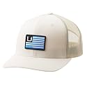 HUK Men's Mesh Trucker Snapback Hat | Anti-Glare Fishing Hat