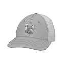 HUK Men's Mesh Trucker Snapback Hat | Anti-Glare Fishing Hat
