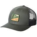 HUK Men's Mesh Trucker Snapback Hat | Anti-Glare Fishing Hat