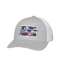 HUK Men's Mesh Trucker Snapback Hat | Anti-Glare Fishing Hat