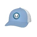 HUK Men's Mesh Trucker Snapback Hat | Anti-Glare Fishing Hat