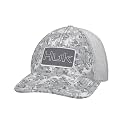 HUK Men's Mesh Trucker Snapback Hat | Anti-Glare Fishing Hat