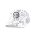 HUK Men's Mesh Trucker Snapback Hat | Anti-Glare Fishing Hat