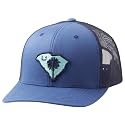 HUK Men's Mesh Trucker Snapback Hat | Anti-Glare Fishing Hat