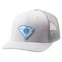 HUK Men's Mesh Trucker Snapback Hat | Anti-Glare Fishing Hat