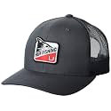 HUK Men's Mesh Trucker Snapback Hat | Anti-Glare Fishing Hat