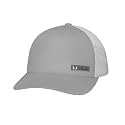 HUK Men's Mesh Trucker Snapback Hat | Anti-Glare Fishing Hat