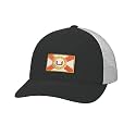 HUK Men's Mesh Trucker Snapback Hat | Anti-Glare Fishing Hat