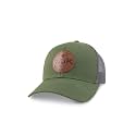 HUK Men's Mesh Trucker Snapback Hat | Anti-Glare Fishing Hat