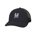 HUK Men's Mesh Trucker Snapback Hat | Anti-Glare Fishing Hat