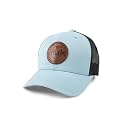 HUK Men's Mesh Trucker Snapback Hat | Anti-Glare Fishing Hat