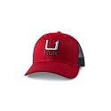 HUK Men's Mesh Trucker Snapback Hat | Anti-Glare Fishing Hat