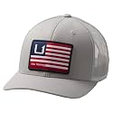 HUK Men's Mesh Trucker Snapback Hat | Anti-Glare Fishing Hat