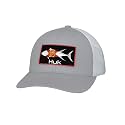 HUK Men's Mesh Trucker Snapback Hat | Anti-Glare Fishing Hat
