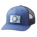HUK Men's Mesh Trucker Snapback Hat | Anti-Glare Fishing Hat
