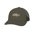 HUK Men's Mesh Trucker Snapback Hat | Anti-Glare Fishing Hat
